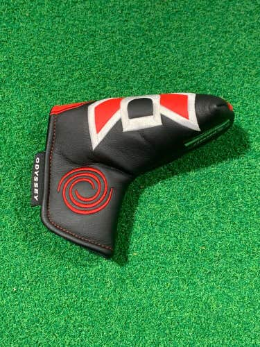 ODYSSEY DFX Blade Putter Headcover Black/Red - Used