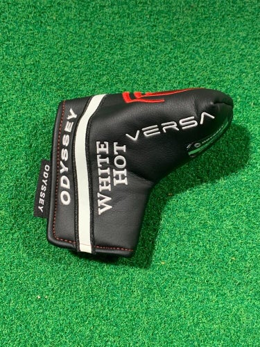 ODYSSEY White Hot Versa Large Blade Putter Headcover Black/White - Used