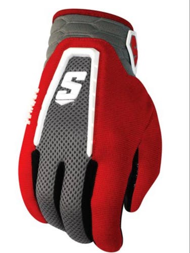 Red New Adult XL Schutt DNA Gloves