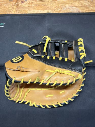 Used Wilson Right Hand Throw First Base A2K Baseball Glove 12"