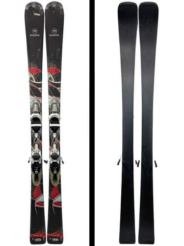 #836 Rossignol Unique Womens Skis 149 cm w/ Rossignol Xelium 100 Bindings