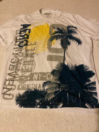 Aeropostale 1987 Men’s Large Short Sleeve Shirt New
