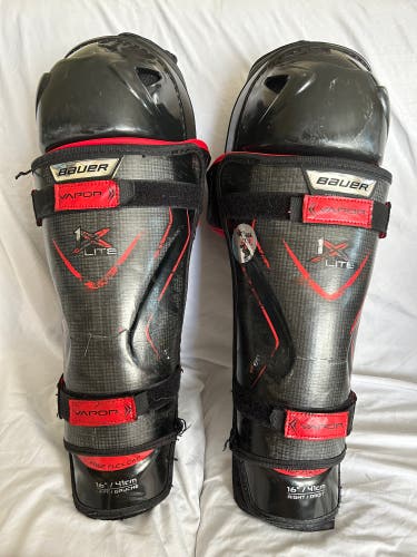 16” Bauer Vapor 1X Lite Shin Pads