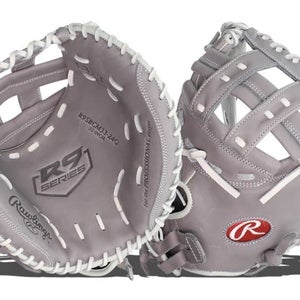 New Rawlings R9 Fastpitch Right Hand Throw 33” Catchers Glove