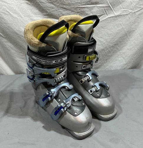 Salomon Irony 6 Women's Alpine Ski Boots Custom Fit Comfort Liners MDP 24.5 US 7