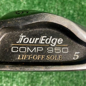 Tour Edge Comp 950 Lift-Off Sole 5 Iron Single Club RH Accu-Sonic Regular Flex