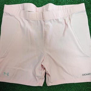 Pink Adult New Large Under Armour Sliding Shorts