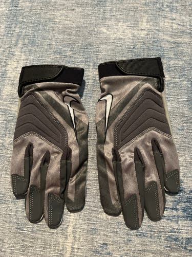 Gray New Large Nike Hyperbeast Gloves