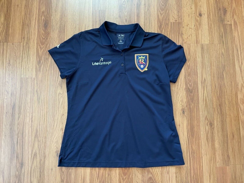 Real Salt Lake MLS MAJOR LEAGUE SOCCER Adidas Women's Size XL Polo Golf Shirt!