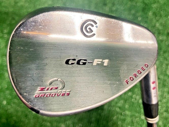 Cleveland CG-F1 Forged Sand Wedge Zip Grooves 56 Degrees 2 Dots RH S200 Steel