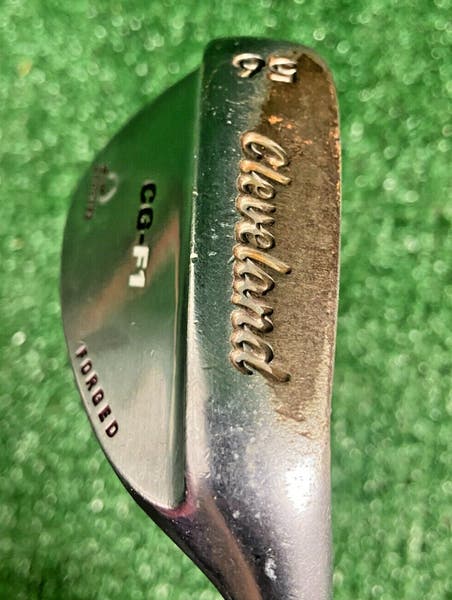 Cleveland CG-F1 Forged Sand Wedge Zip Grooves 56 Degrees 2 Dots RH