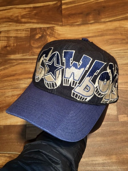Vintage 90s Dallas Cowboys Drew Pearson Script Snapback Hat 