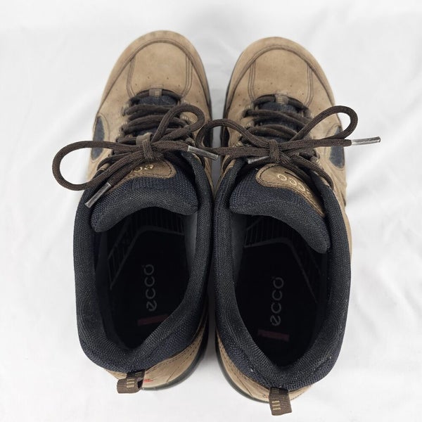 Defekt Halvtreds Hjemland Ecco Yak Leather Suede Brown Black Hiking Shoes Size 45 / Mens US 11-11.5 |  SidelineSwap