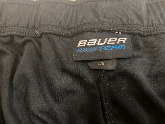 Bauer team training shorts black L 3 Pack