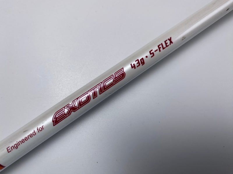 Graphite Design Tour AD 40 Exotics 43g Stiff Graphite Driver
