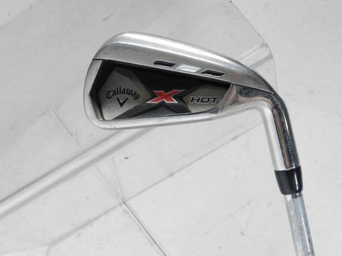 Callaway X HOT Golf Club 6 Iron Steel Shaft Regular Flex