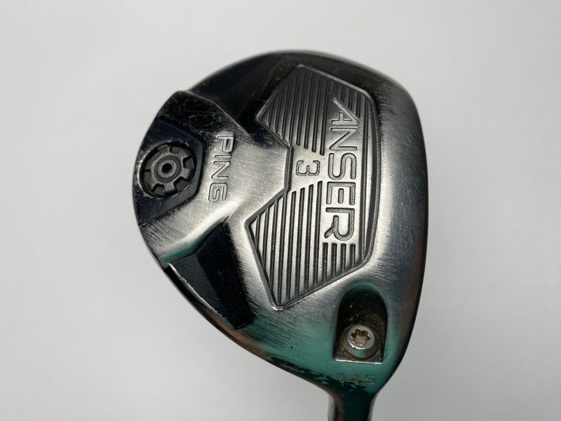 Tête De Bois De Fairway Ping Anser #3 – 14.5°, Acier Inoxydable, Main Droite