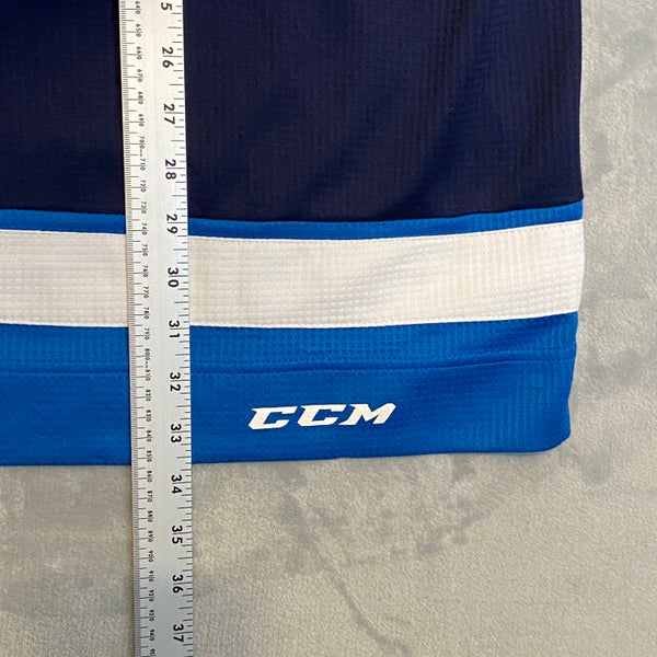 CCM NHL Winnipeg Jets Practice Jersey Men XL Primary Team Logo Crest Sweater