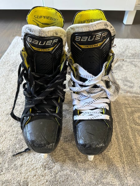 Used Bauer Size 4.5 Supreme M4 Hockey Skates