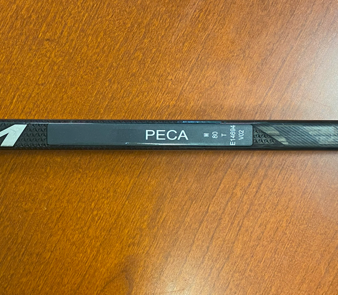 #22 Matthew Peca - Senior New Left Hand CCM Ribcor Trigger 2 PMT Hockey Stick Pro Stock