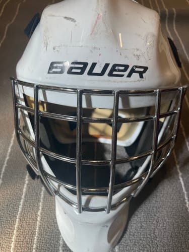 Used Bauer goalie Helmet. Youth size.