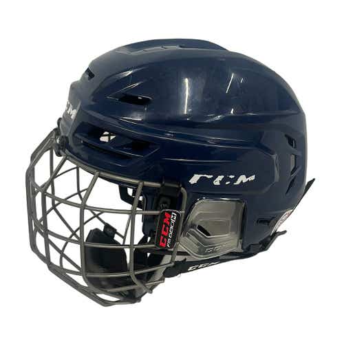 Used Ccm Tacks 310 Medium Hockey Helmet Combo