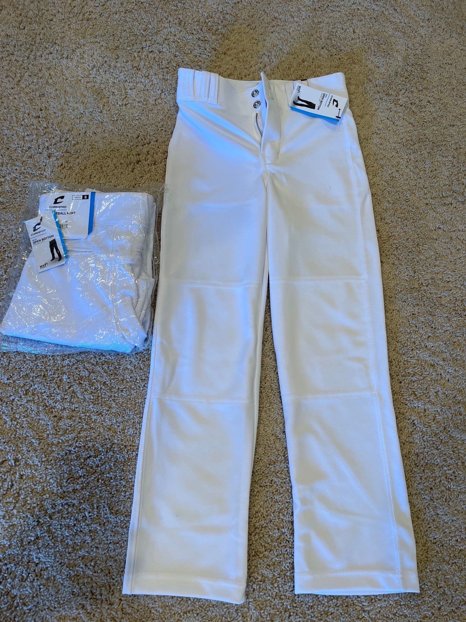 Mizuno Youth MVP Short Baseball Pant - XS (extra Small)