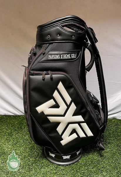 Used PXG Staff Bag Black Owned by PGA Pro Wyndham Clark 6