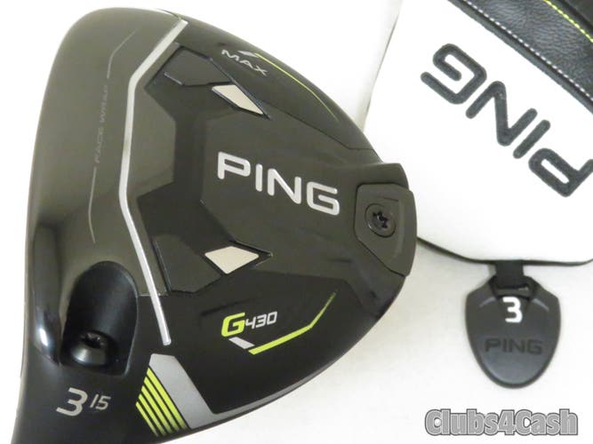 PING G430 Max Fairway 16° 3 Wood HZRDUS Red Smoke RDX 5.5 Regular +Cover LEFT LH