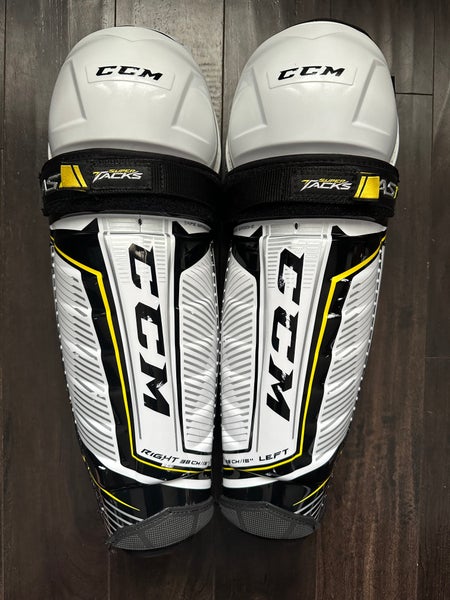 New CCM Super Tacks AS1 Shin Pads 15”