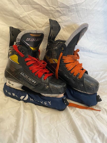 Used Bauer Regular Width   Size 6.5 Supreme 3S Pro Hockey Skates
