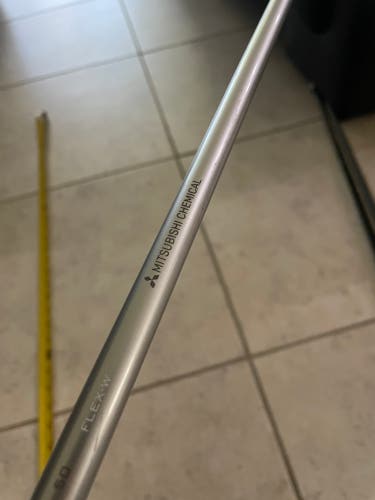 Mitsubishi chemical golf shaft in ladies flex 50g With tour edge tip adapter  Demo