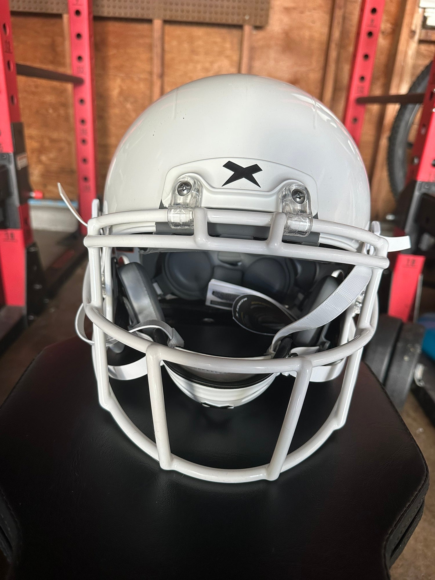 New X2E+ Helmet ADT MD WHT Football Helmets