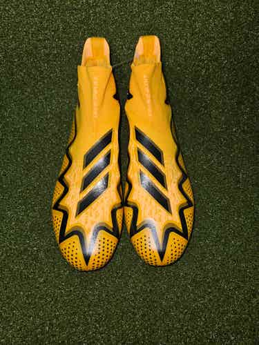 adidas Primeknit Freak Ultra 22 GZ0469 Gold-Black Men's Football Cleats 13 US