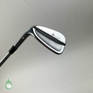 Used LEFT HANDED Ping White Dot iBlade 9 Iron X-Stiff Flex Steel Golf Club