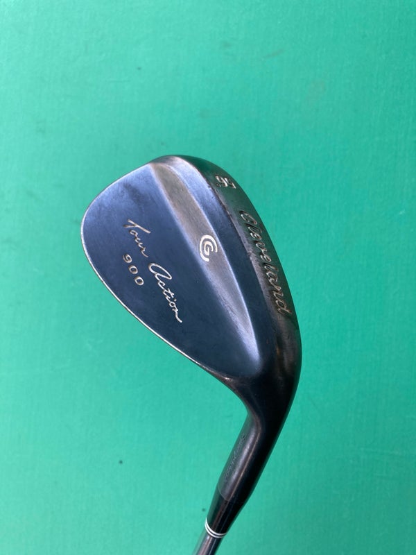 Used Men's Cleveland Tour Action 900 Right Wedge Wedge Flex 56 Steel