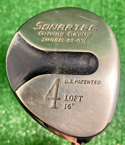 SONARTEC 4 Wood Driving Cavity SS-07 16 Degrees RH X-Stiff Fujikura Vista Pro 80