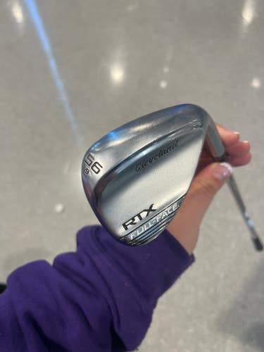 Used Men's Cleveland RTX Full Face Tour Satin Right Wedge 56 Steel