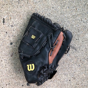 Used Wilson ELITE Right Hand Throw Pitcher Softball Glove 14"