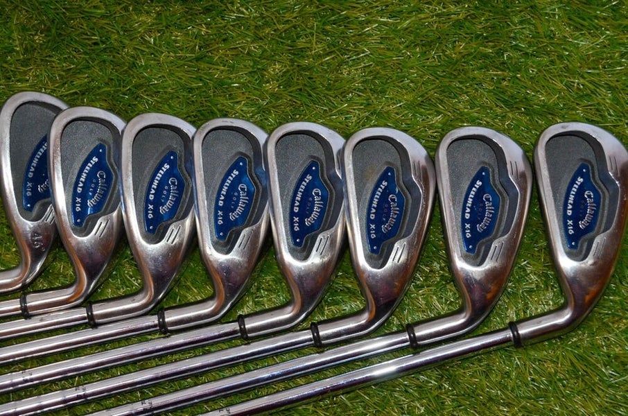 Callaway Steelhead X-14 3-6, 8-PW Iron Set - Steel Shaft