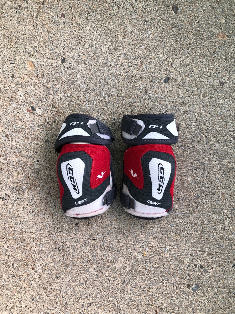 Used Large CCM Elbow Pads