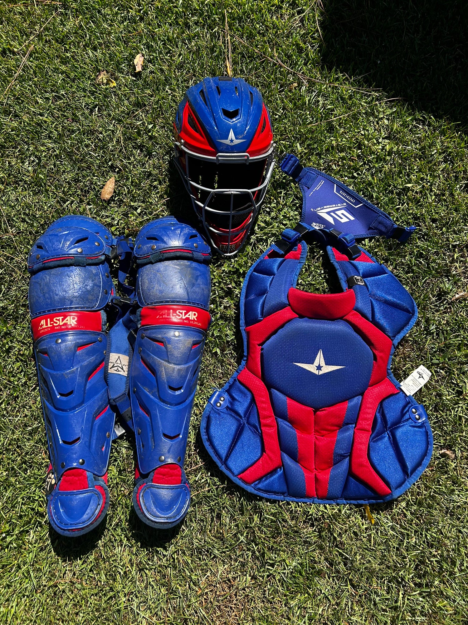 Pro Nine Youth Baseball Catcher Gear Set Ages 9-12