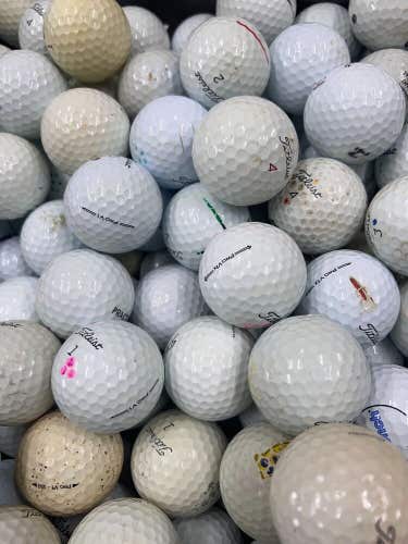 24 Titleist Pro V1/ Pro V1 X Value Hit-Away Shag Golf Balls