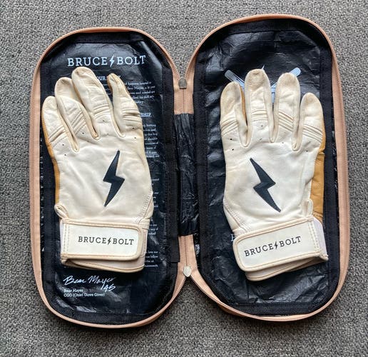 Bruce Bolt batting gloves