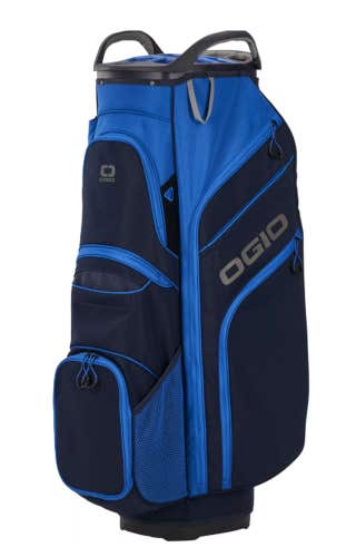 Ogio Woode 15 Hybrid Cart Bag (Blue, 15-way top) NEW