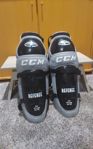 Used CCM Referee Shin Pads
