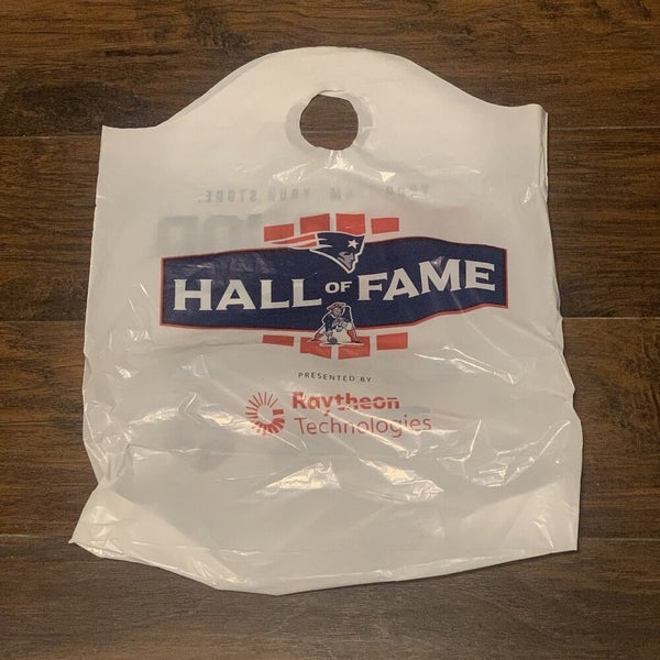 New England Patriots Revolution Patriots Pro Shop Hall of Fame Plastic Bag