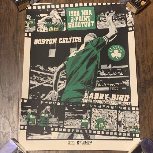 Larry Bird Boston Celtics Legendary Moment Limited Edition Serigraph Print #116