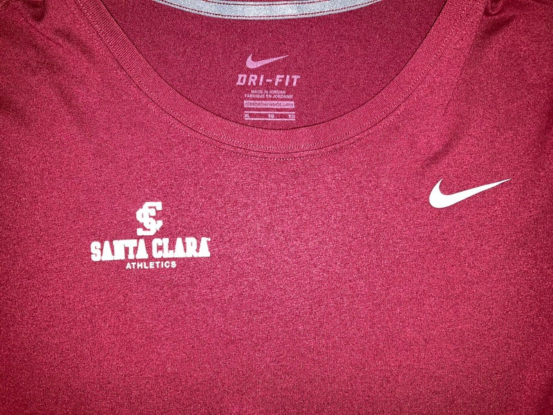 Men's Maroon Santa Clara Broncos Long Sleeve T-Shirt