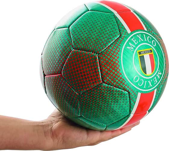 Vizari Mexico Soccer Ball | Green Size 5 | VZBL91841-5